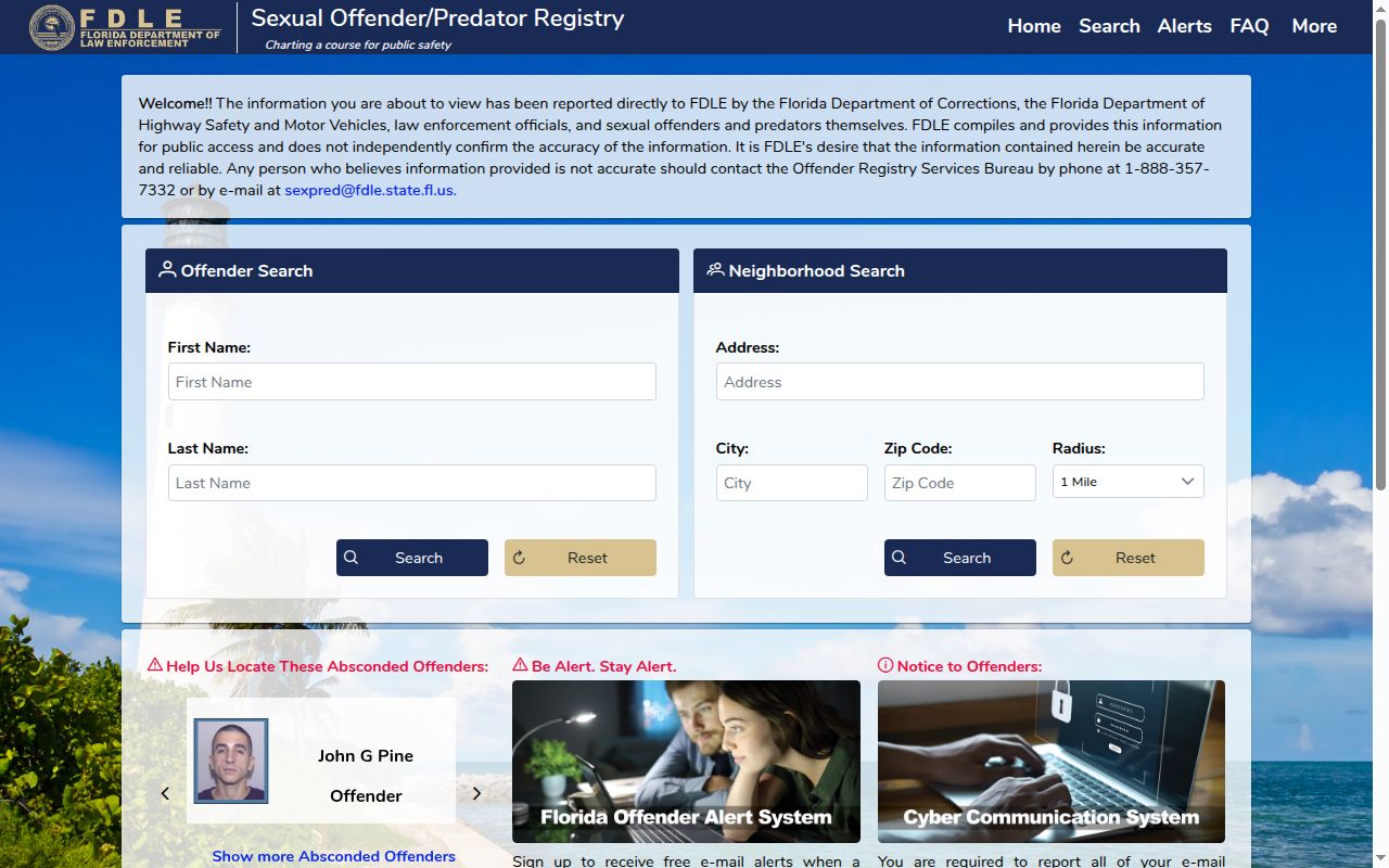 Florida registry photo search related to Sumter County release records